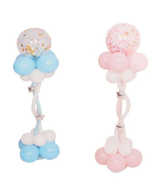 Palloncino Verticale Struttura A Colonna Decorazioni Battesimo Feste Compleanno         