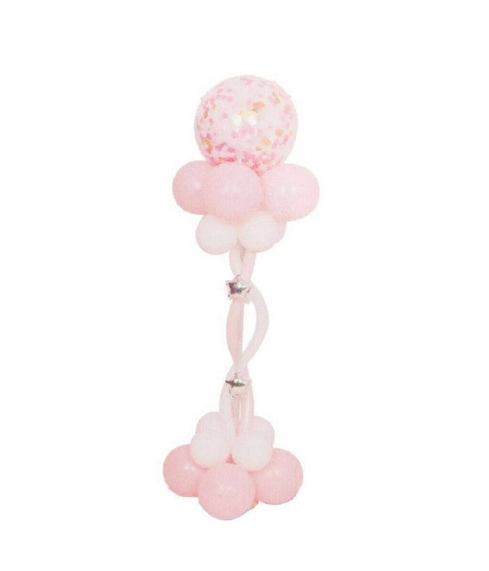 Palloncino Verticale Struttura A Colonna Decorazioni Battesimo Feste Compleanno         