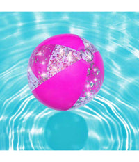 Pallone Fashionglitter Palla Glitter Gonfiabile Mare Piscina Bestway Spiaggia         
