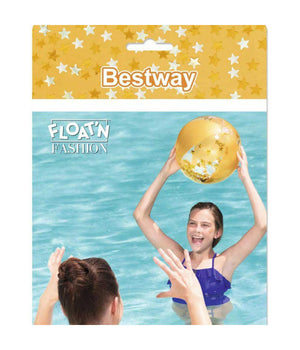 Pallone Fashionglitter Palla Glitter Gonfiabile Mare Piscina Bestway Spiaggia         