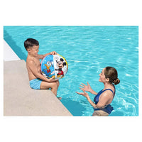 Trade Shop - Pallone Gonfiabile Mickey Mouse Topolino 51 Cm Palla Bambini Mare Piscina 91098 -