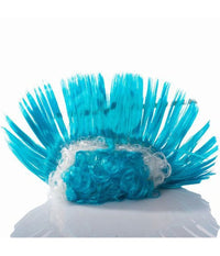 Trade Shop - Parrucca Cresta Azzurra Italia Napoli Scudetto Tifo Festa Mondiali Europei -