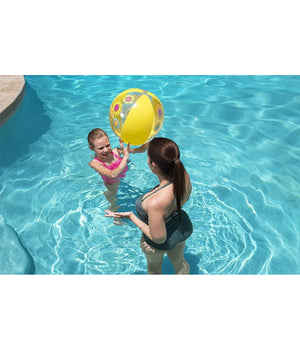 Trade Shop - Pallone Palla Spiaggia Designer 51cm Per Mare Piscina 3 Modelli Assortiti 31036 -
