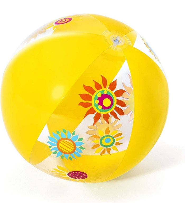 Trade Shop - Pallone Palla Spiaggia Designer 51cm Per Mare Piscina 3 Modelli Assortiti 31036 -