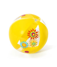 Trade Shop - Pallone Palla Spiaggia Designer 51cm Per Mare Piscina 3 Modelli Assortiti 31036 -