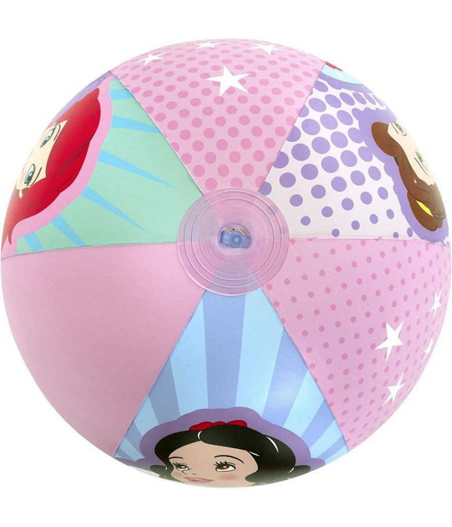 Trade Shop - Pallone Palla Spiaggia Gonfiabile Le Principesse 51 Cm Gioco Mare Piscina 91042 -