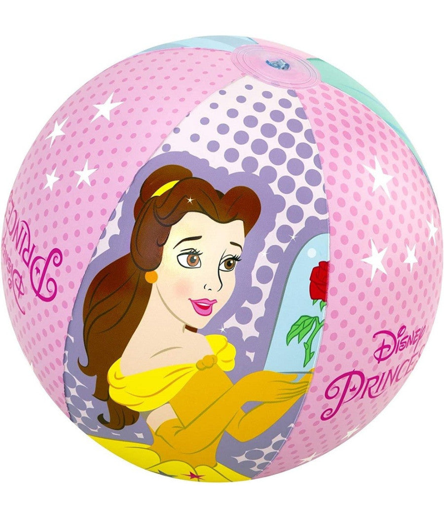 Trade Shop - Pallone Palla Spiaggia Gonfiabile Le Principesse 51 Cm Gioco Mare Piscina 91042 -
