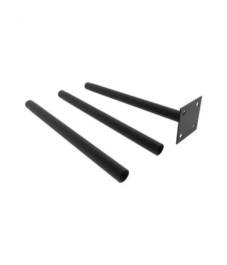 Palo In Ferro Per Lampione Led 3 Metri Da Giardino Nero Da Esterno Pt-gd-3n         