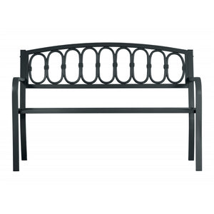 Panca 2 posti MOIA in ferro e ghisa antracite