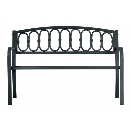 Panca 2 posti MOIA in ferro e ghisa antracite