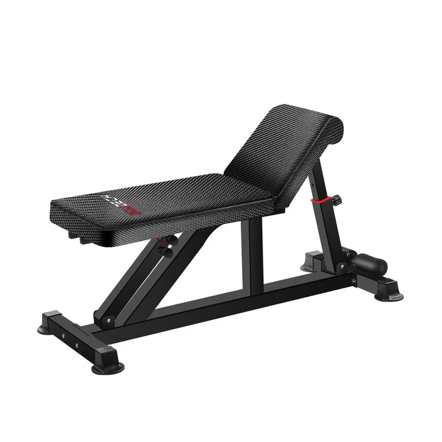 Boudech - THOR 250 -  Panca da fitness per allenamento con pesi e manubri ad inclinazione regolabile, design ultra ergonomico e solido telaio antiscivolo. Panca universale multifunzione con capacità di carico fino a 250 kg