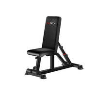 Boudech - THOR 250 -  Panca da fitness per allenamento con pesi e manubri ad inclinazione regolabile, design ultra ergonomico e solido telaio antiscivolo. Panca universale multifunzione con capacità di carico fino a 250 kg