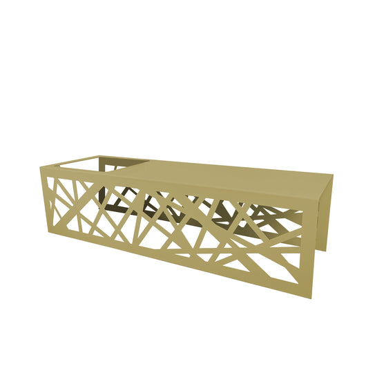 Panca Porta Vasi in metallo Goot cm 150x50x40