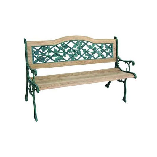 Panchina Ghisa/Legno Edera cm 126 Vette 03805