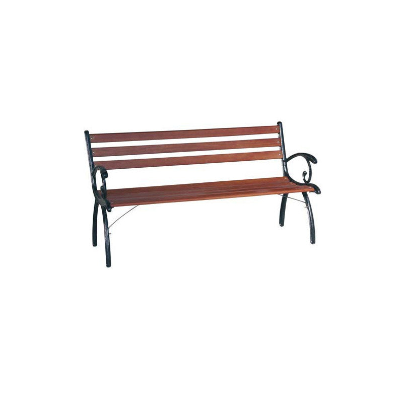Panchina Ghisa Nera Linda