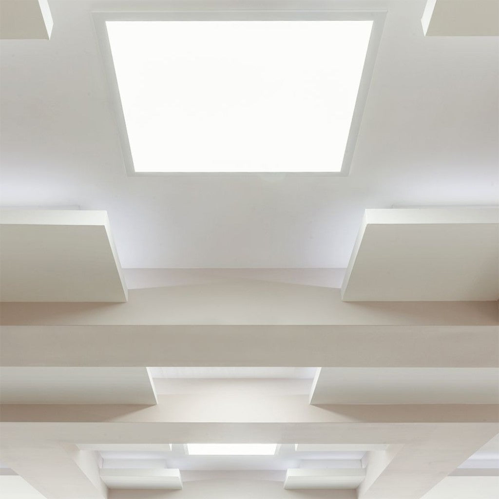 PANNELLO 40x40cm PLAFONIERA LED QUADRATO 32W da ESTERNO luce Fredda 6000k - Benovo