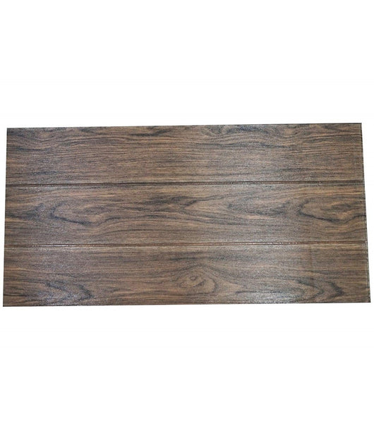 Pannello 77x70cm Effetto Legno Scuro Carta Parati Pvc Parquet 3d Adesiva Muro         