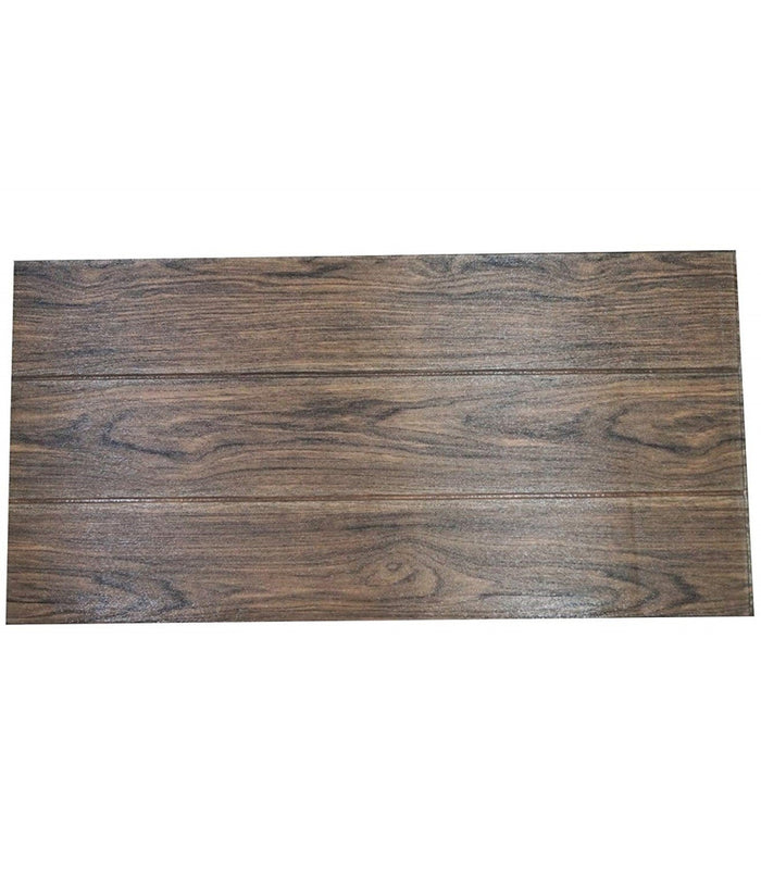 Pannello 77x70cm Effetto Legno Scuro Carta Parati Pvc Parquet 3d Adesiva Muro         