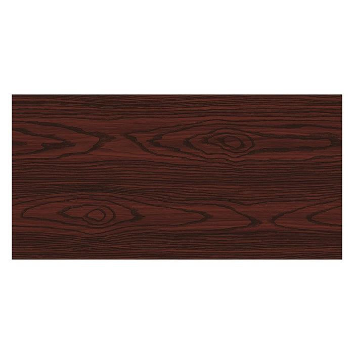 Pannello Adesivo Effetto Legno Scuro 120x300cm Pareti Paraschizzi Stanza Cucina         