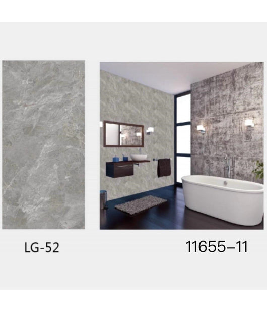 Pannello Adesivo Effetto Marmo Grigio Marmorizzato Pareti Paraschizzi 300 X 60cm         