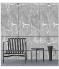 Pannello Adesivo Effetto Marmo Grigio Pareti Paraschizzi 300x60 Cm Stanza Cucina         