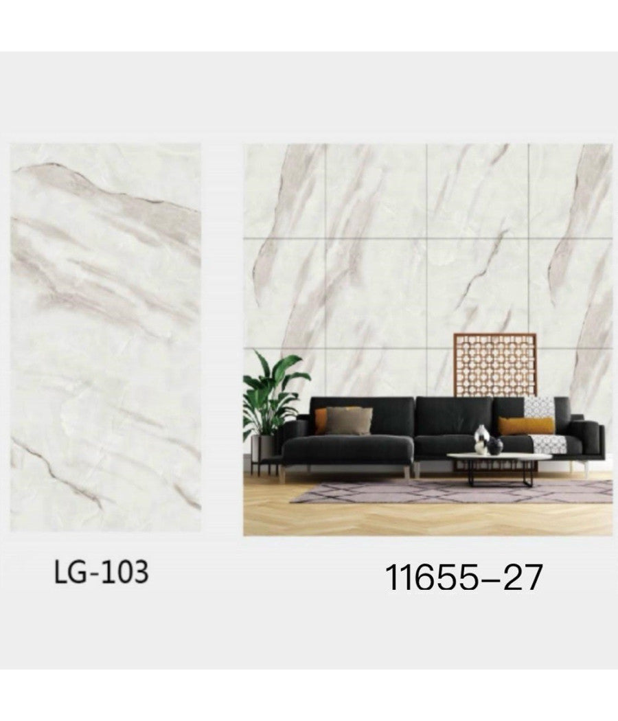 Pannello Adesivo Effetto Marmo Perlato Pareti Paraschizzi 300x60cm Stanza Cucina         