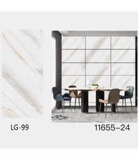 Pannello Adesivo Effetto Marmo Perlato Striato Pareti Paraschizzi 300x60cm Stanza         