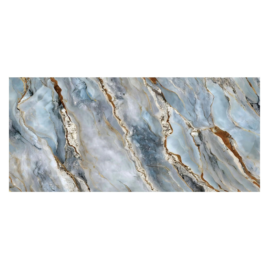 Pannello Adesivo Effetto Marmo Perlato Venato 120x300cm Pareti Paraschizzi Stanza         