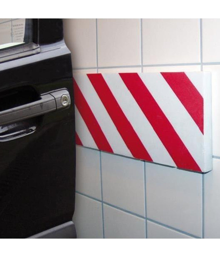 Pannello Adesivo Segnaletico Per Auto E Moto Paraurti Salvaporta Garage Box         