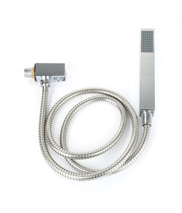 Pannello Colonna Doccia Cascata Pioggia Ugelli Idromassaggio Soffione Luci Led         