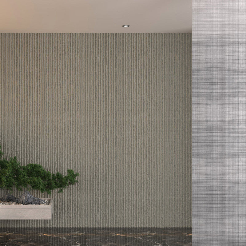 Pannello decorativo effetto pietra graffiata 3D set 12 pz 8,6 mt2 rivestimento murale in PU 120 x 60 x 2,5 Grigio Roccia