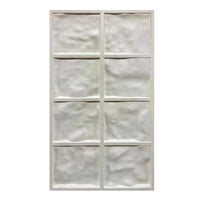 Pannello decorativo effetto roccia pietra 3D set 10 pz 7,2 mt2 rivestimento murale in PU 120 x 60 x 3 Grigio Vulcano