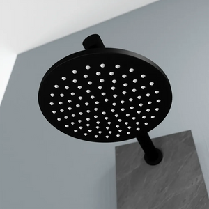 Pannello doccia 150x22cm in acciaio inox effetto cemento a 3 funzioni con doccino e flessibile | Bigar