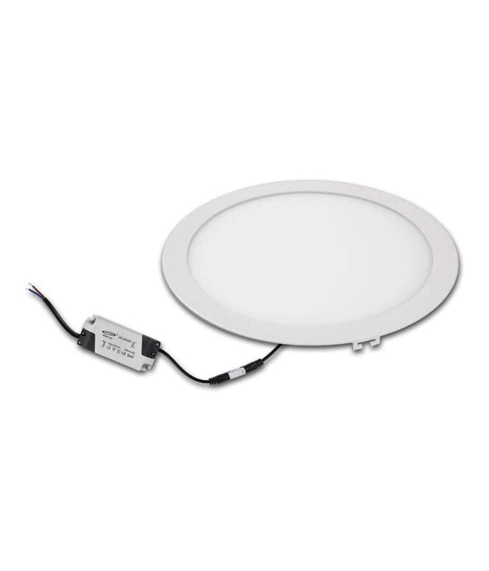 Pannello Faretto Led 18w Ad Incasso Slim Luce Bianca Calda Neutra Tondo Quadrato  -bianco Freddo  Tondo    -