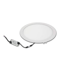 Pannello Faretto Led 18w Ad Incasso Slim Luce Bianca Calda Neutra Tondo Quadrato  -bianco Naturale  Tondo    -