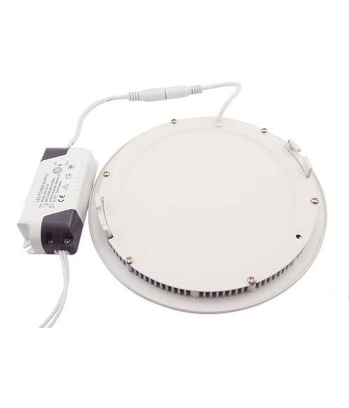 Pannello Faretto Tondo O Quadrato A Led Da 6 A 25 W Ad Incasso Luce Freddo Caldo         