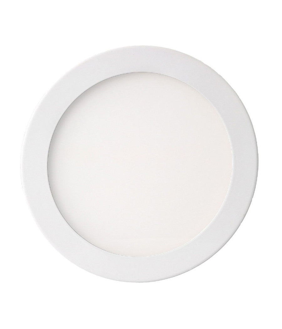 Pannello Faretto Tondo O Quadrato A Led Da 6 A 25 W Ad Incasso Luce Freddo Caldo  -bianco Freddo-20 Watt -tondo    -