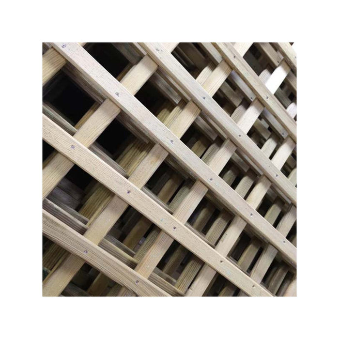 Pannello Grigliato da Giardino ad Arco in Legno di Pino Impregnato Lasa 120x180 cm