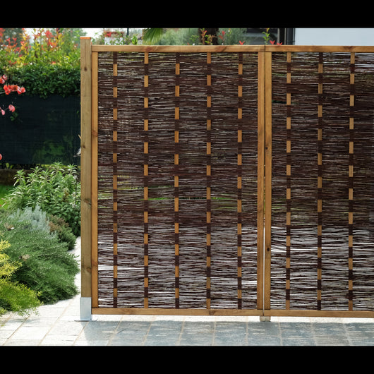 Pannello In Salice Con Cornice 115x180 cm