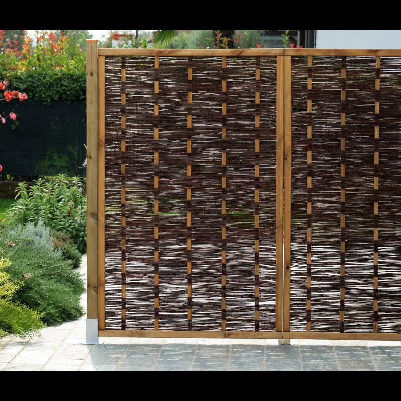 Pannello In Salice Con Cornice 115x180 cm