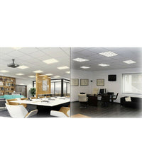 Pannello Incasso Griglia Led 55 W Plafoniera Slim Luce Fredda Naturale P595-q         