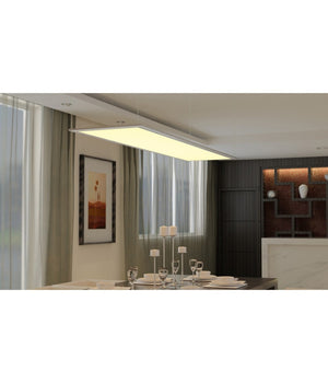 Pannello Led 120x30 40w Rettangolare Plafoniera Led 120x30cm Luce Bianca E Calda  -bianco Caldo      -