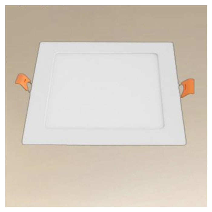 Trade Shop - Pannello Led 12watt Da Incasso Quadrato Bianco 174mm Luce 3000k-6500k Ip20 00090         