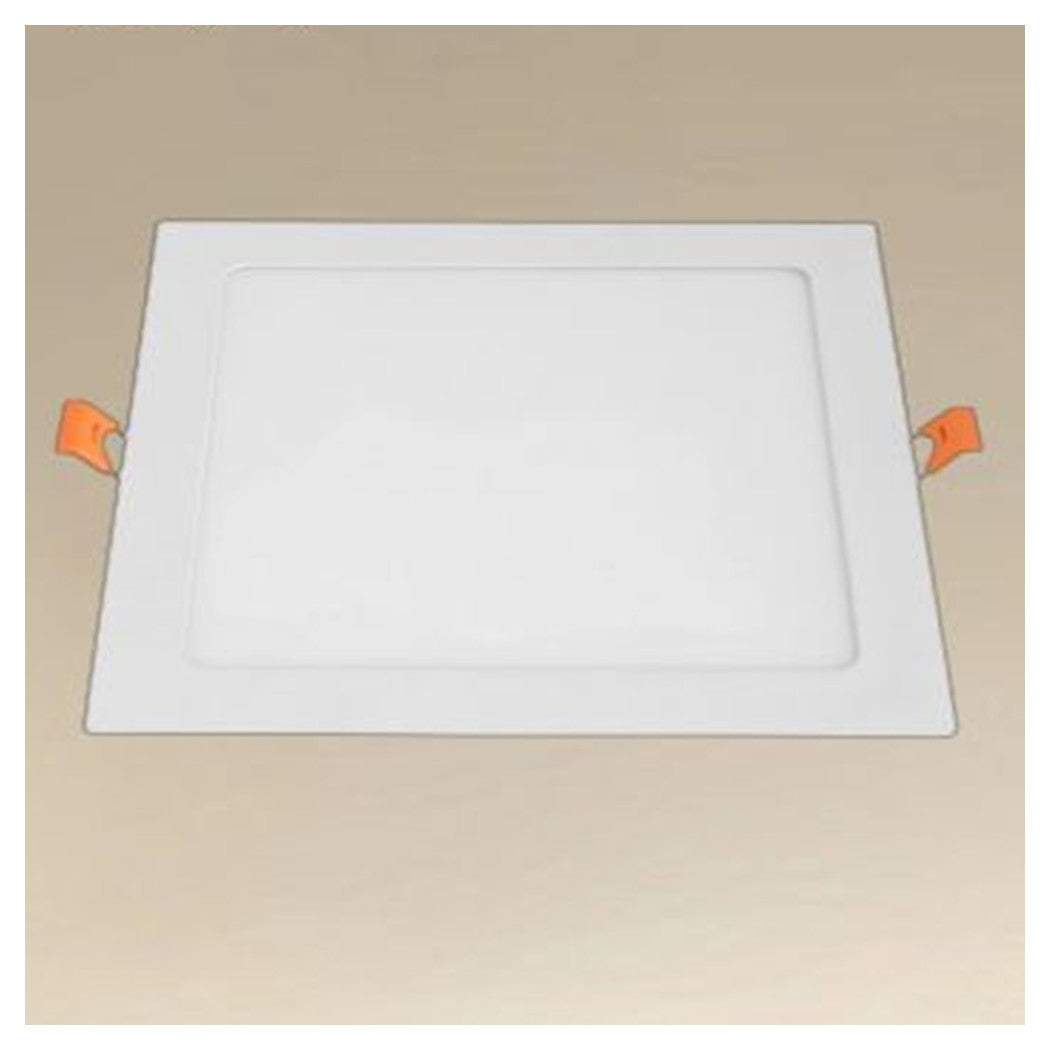 Trade Shop - Pannello Led 18 Watt Da Incasso Quadrato Bianco 225mm Luce 3000k-6500k Ip20 00106         
