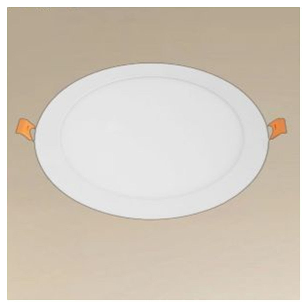 Trade Shop - Pannello Led 18watt Da Incasso Rotondo Bianco ø225mm Luce 3000k-6500k Ip20 00045         