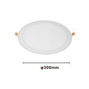 Trade Shop - Pannello Led 24 Watt Da Incasso Rotondo Bianco ø300mm Luce 3000k-6500k Ip20 00069         