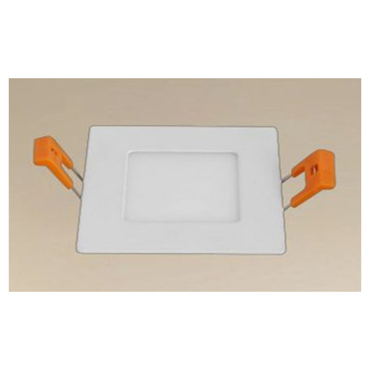 Trade Shop - Pannello Led 3 Watt Da Incasso Quadrato Bianco 85 Mm Luce 3000k-6500k Ip20 00076         