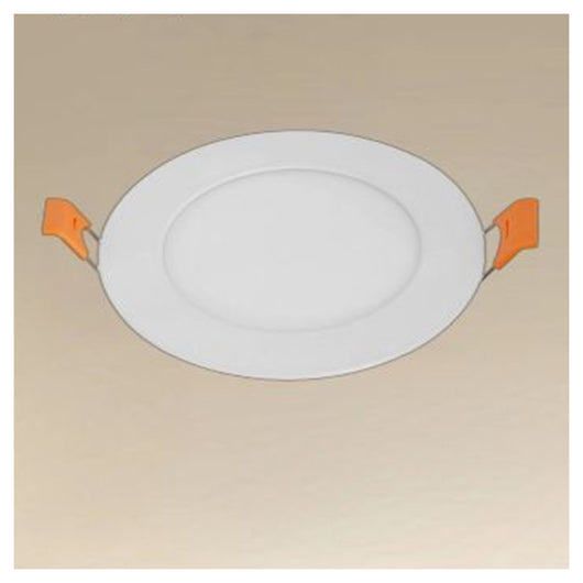 Trade Shop - Pannello Led 6 Watt Da Incasso Rotondo Bianco ø120mm Luce 3000k-6500k Ip20 00021         