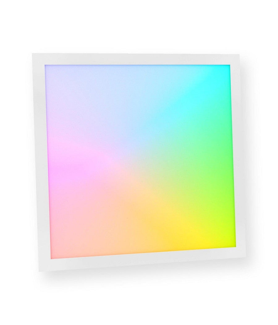 Pannello Led 94w Ultra Slim 24v Luce Rgb+3000k Rgbw Incasso 62x62cm Cromoterapia         