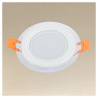 Trade Shop - Pannello Led Da Incasso Luce 3000k-6500k 6w Tondo Am-cr-6 Con Bordo Traparente 00625         